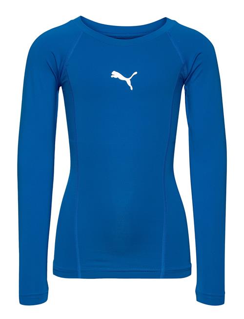 Liga Baselayer Tee Ls Jr PUMA Blue