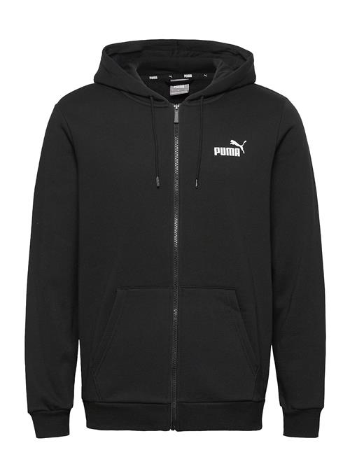 Ess Small Logo Fz Hoodie Fl PUMA Black