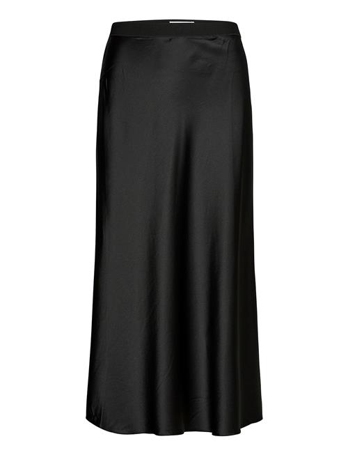 Ahlvar Gallery Hana Satin Skirt Ahlvar Gallery Black