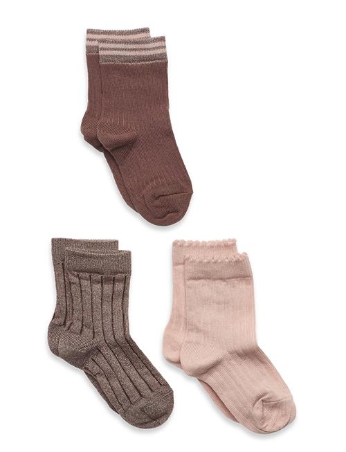 mp Denmark Abby 3-Pack Socks Mp Denmark Patterned