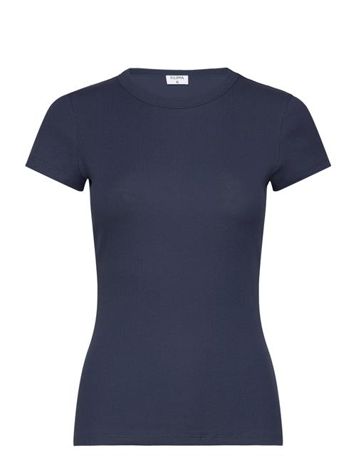 Filippa K Fine Rib Tee Filippa K Black