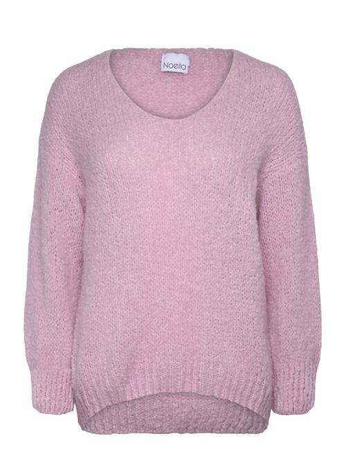 Noella Fora Knit V-Neck Sweater Noella Pink