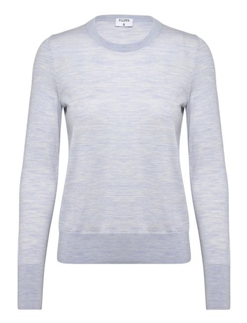 Filippa K Merino R-Neck Sweater Filippa K Blue