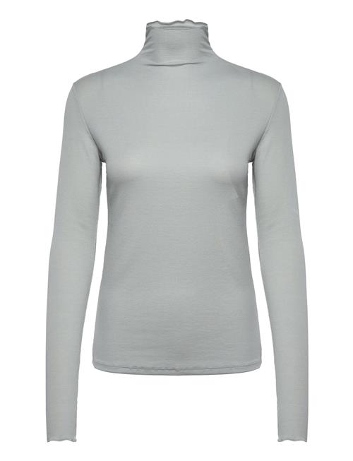 Filippa K Rib Mock Neck Top Filippa K Grey