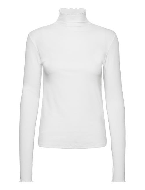 Filippa K Rib Mock Neck Top Filippa K White