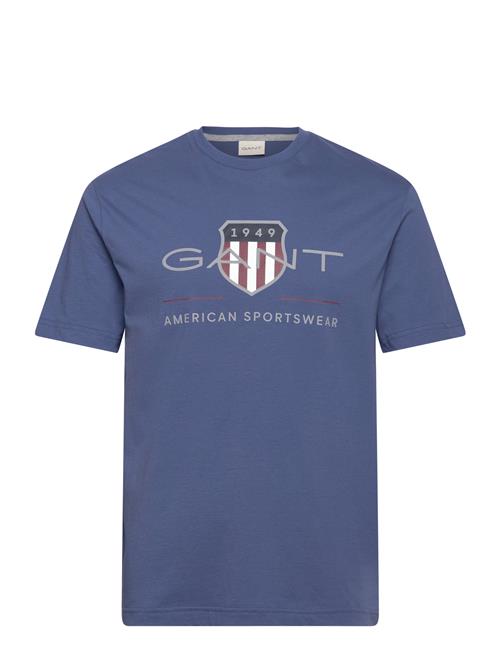 GANT Reg Archive Shield Ss T-Shirt GANT Blue