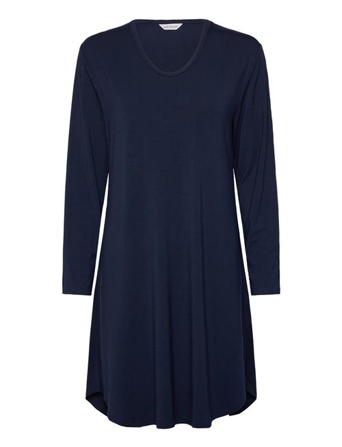 Bamboo Long Sleeve Nightdress Lady Avenue Navy