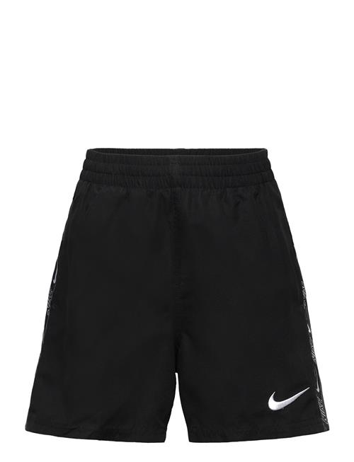 NIKE SWIM Nike Logo Tape Lap 4" Volley Short NIKE SWIM Black