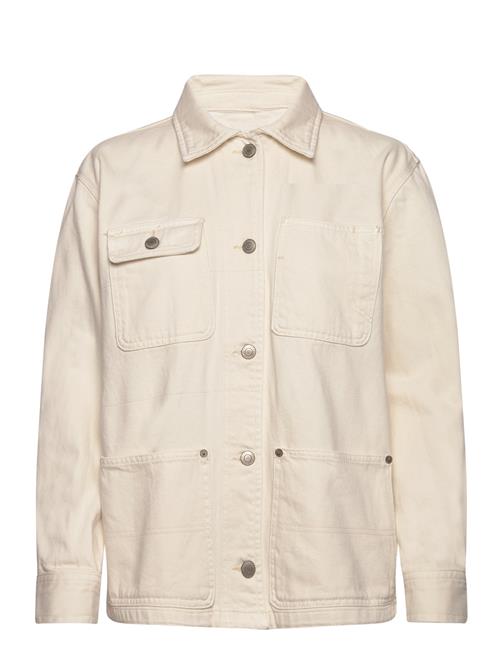 Denim Shirt Jacket Lauren Ralph Lauren Cream