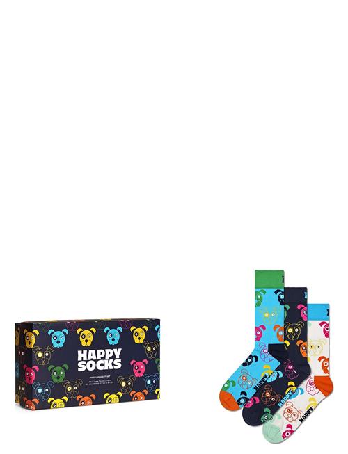 Happy Socks 3-Pack Mixed Dog Socks Gift Set Happy Socks Navy