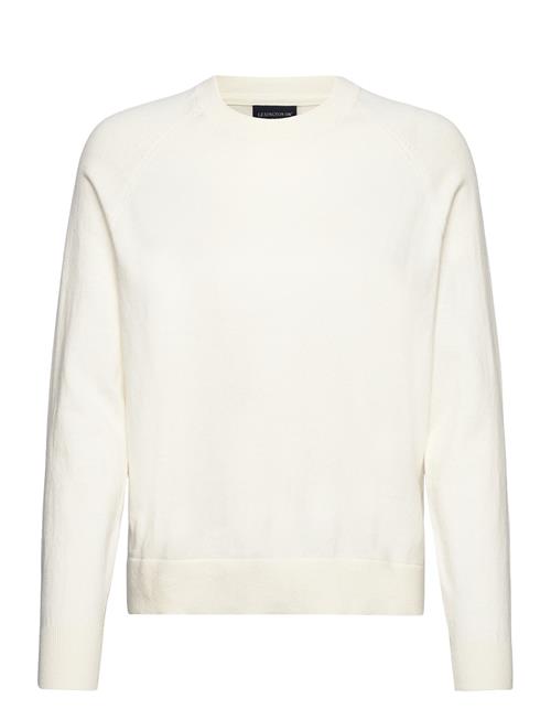 Se Freya Cotton/Cashmere Sweater Lexington Clothing White ved Booztlet