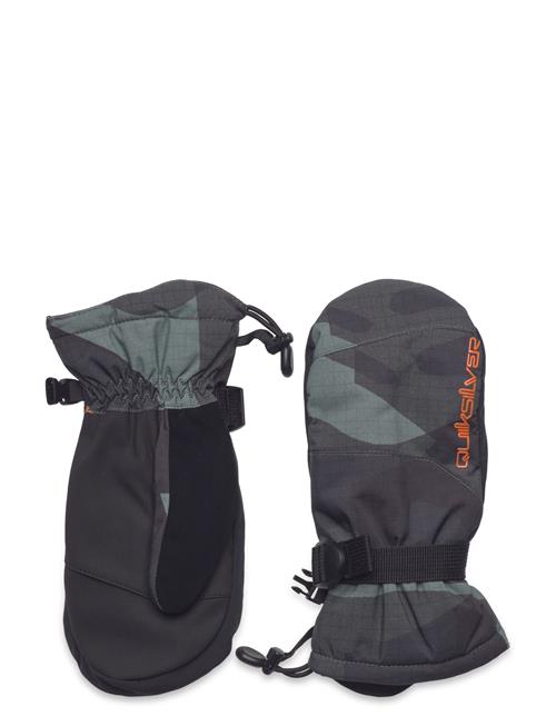 Se Mission Youth Mitt Quiksilver Grey ved Booztlet