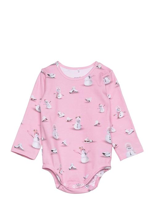 Baby Print Bodysuit Gugguu Pink