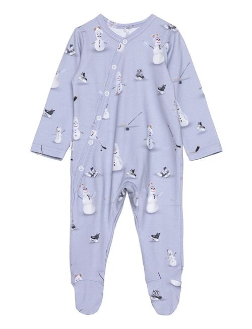 Gugguu Baby Print Full Bodysuit Gugguu Blue