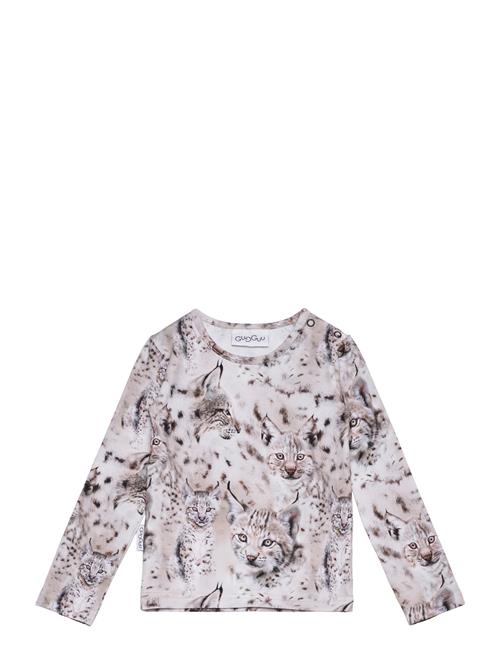 Gugguu Print Shirt Gugguu Beige