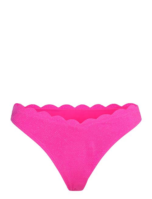 Hunkemöller Scallop Lurex High Leg R Hunkemöller Pink