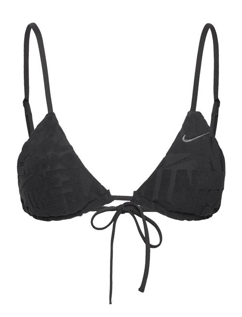 NIKE SWIM Nike Retro Flow Terry Bikini Top NIKE SWIM Black