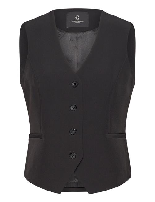 Rubysusbbbielle Waistcoat Bruuns Bazaar Black