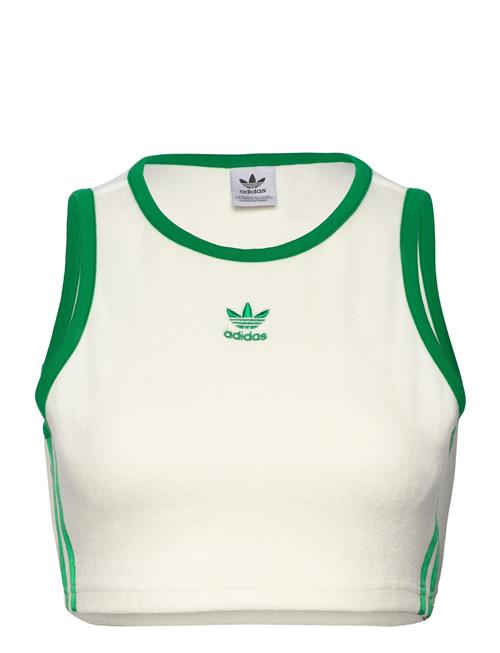 Terry Crop Tank Adidas Originals White