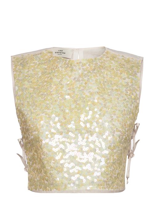 Sequin Top Les Coyotes De Paris Yellow