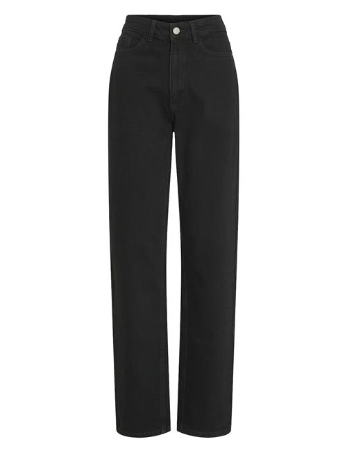 Vikelly Jaf Hw Straight Jeans-Noos Vila Black