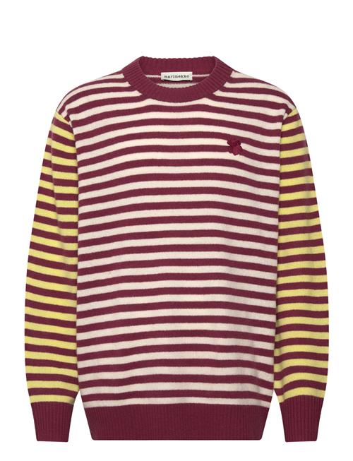 Marimekko Pehmyt Tasaraita Marimekko Burgundy