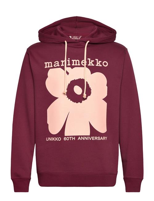 Marimekko Luuppi Unikko Placement Marimekko Burgundy