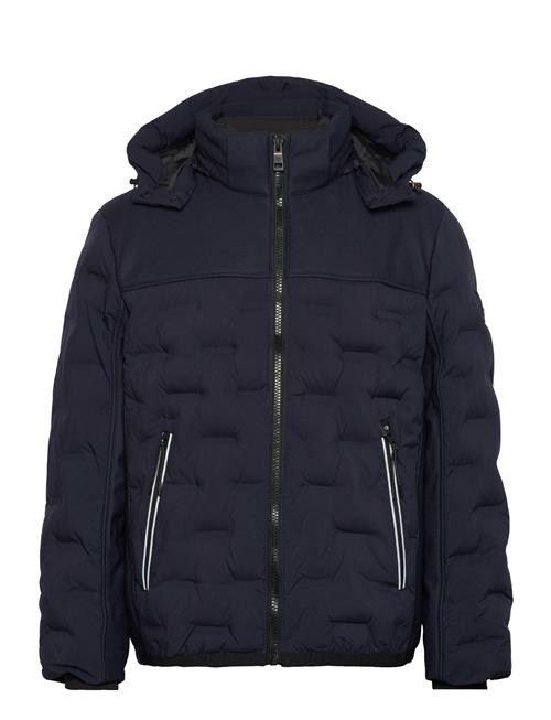 Hybrid Puffer Jacket Tom Tailor Navy