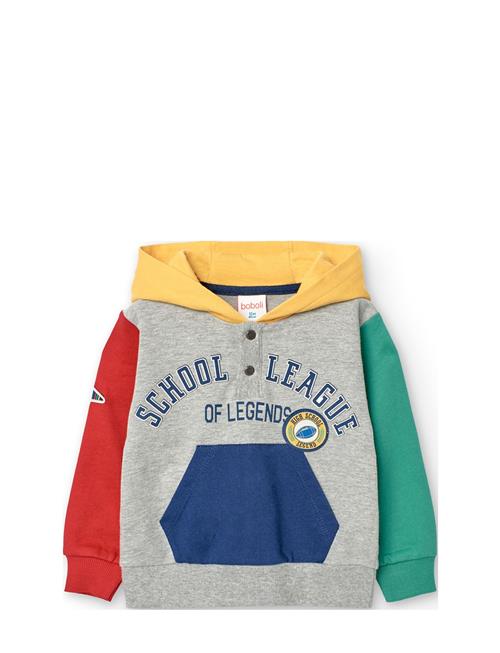 Boboli Fleece Sweatshirt For Baby Boy -Bci Boboli Patterned