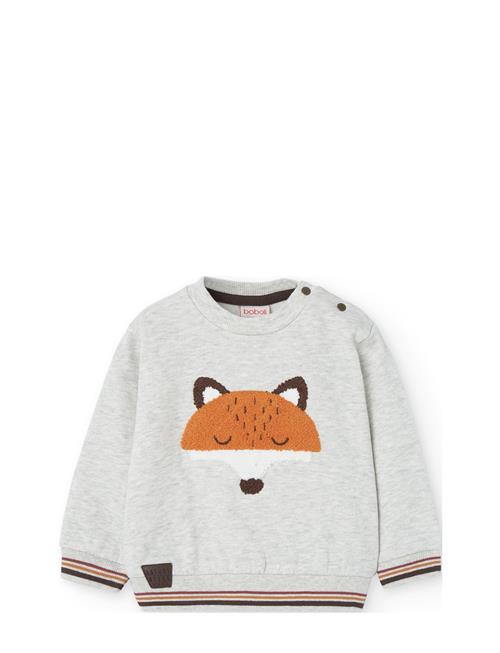 Boboli Fleece Sweatshirt For Baby Boy -Bci Boboli Grey