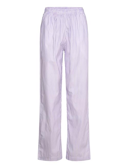 Lavender Stripes Pyjama Pants Pockies Purple