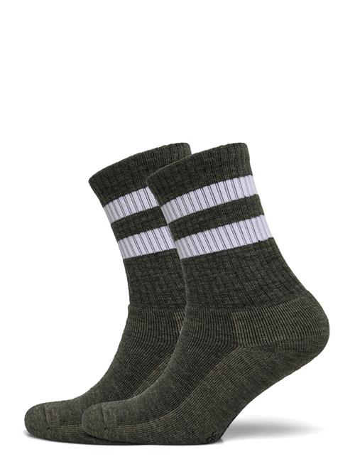 Alpacasocks&Co Merino Casual Stripes 2-Pack Alpacasocks&Co Grey