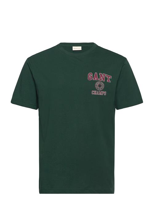 GANT Crest Graphic Tshirt GANT Green