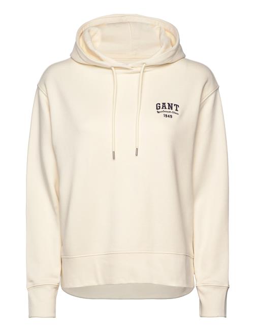 GANT Small Graphic Hoodie GANT Cream