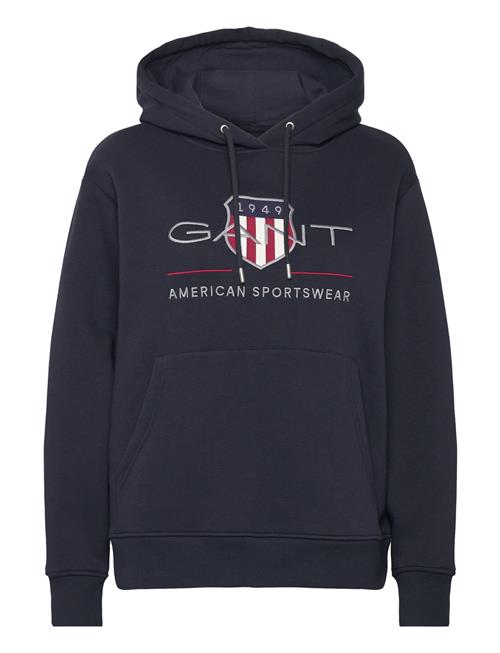 GANT Archive Shield Hoodie GANT Navy