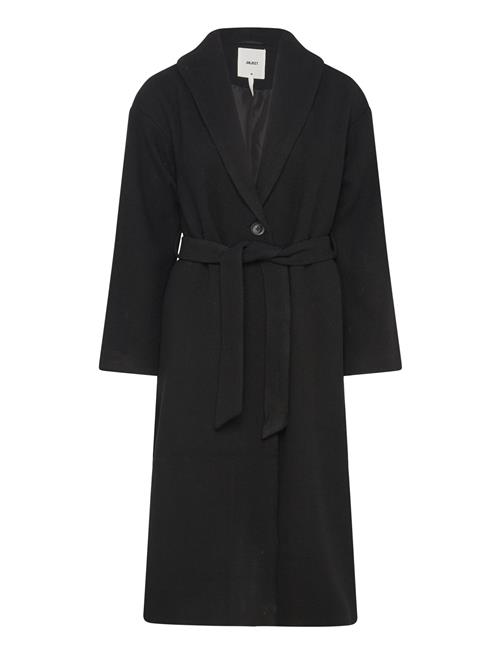 Object Objpisa Long Coat Noos Object Black