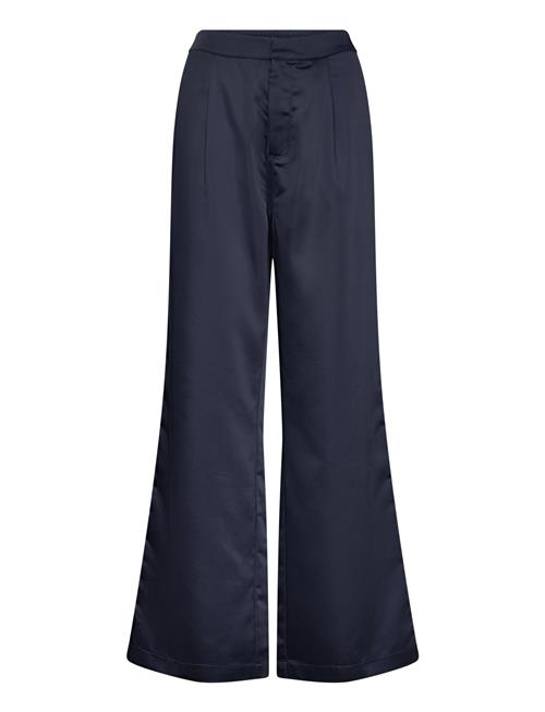 Mads Nørgaard Heavy Satin Birna Pants Mads Nørgaard Navy