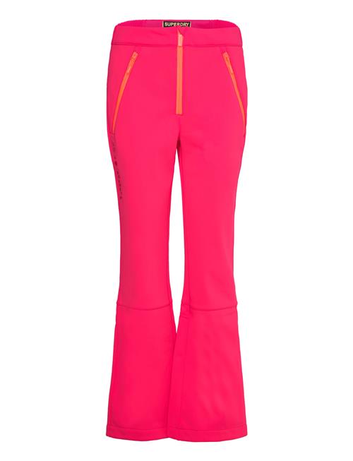 Ski Softshell Slim Trousers Superdry Sport Pink