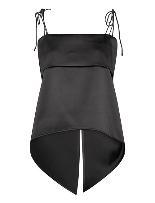 Malina Mette Open Back Strappy Top Malina Black