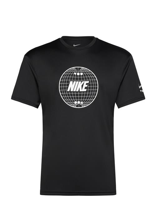 NIKE SWIM Nike M Ss Hydroguard Lead Line NIKE SWIM Black