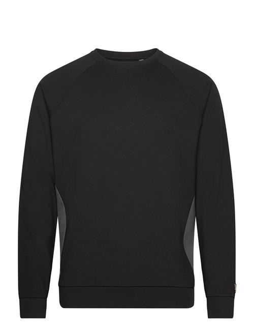 Colour Block Crew Neck Lyle & Scott Sport Black