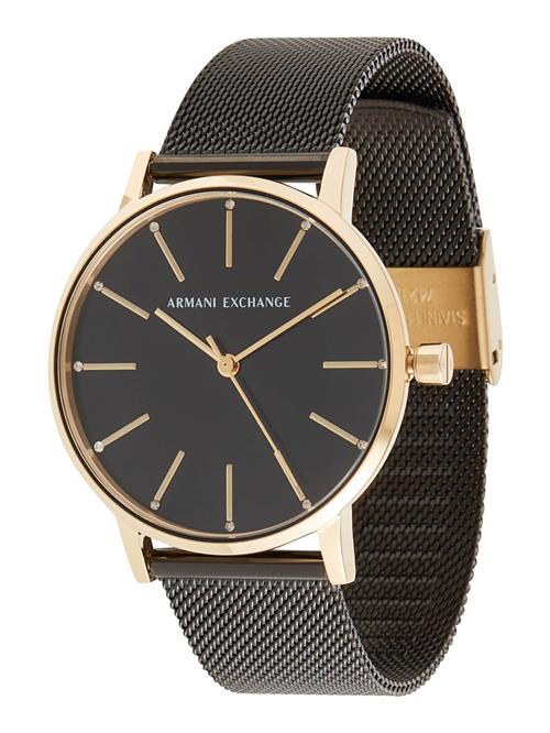 ARMANI EXCHANGE Analogt ur  guld / sort