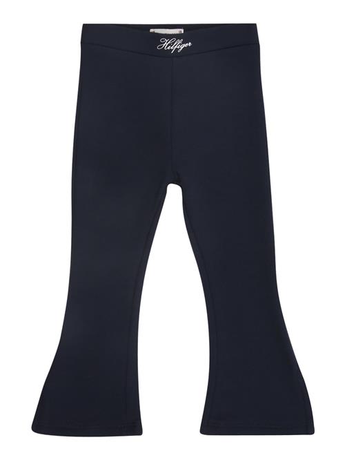 Se TOMMY HILFIGER Leggings 'VARSITY FLARE LEGGING'  navy ved About You