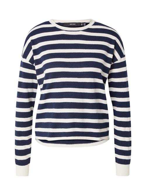 VERO MODA Pullover 'VMFANTASTIC'  blå / hvid