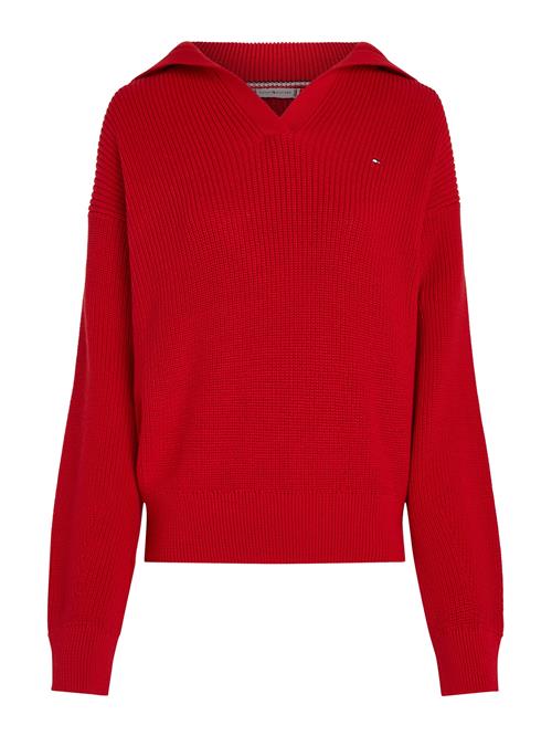 TOMMY HILFIGER Pullover  rød