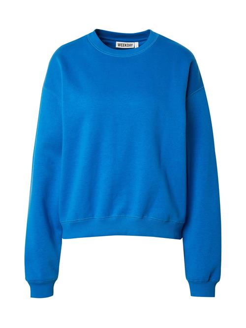 WEEKDAY Sweatshirt 'Essence Standard'  lyseblå