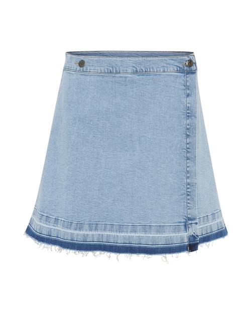 CULTURE Nederdel 'Ami'  blue denim