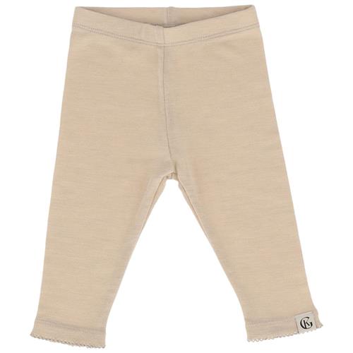 Gullkorn Design Vakke Babypant i uld, beige | Beige | 74 cm