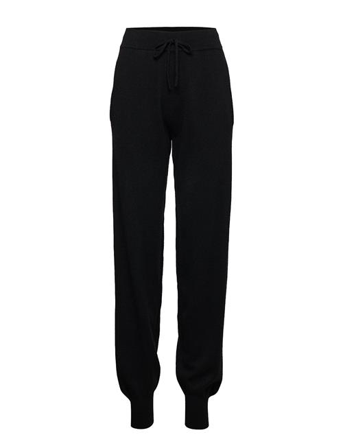 Davida Cashmere Pants Pockets Davida Cashmere Black