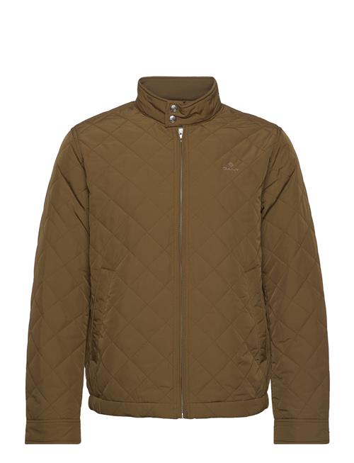 GANT Quilted Windcheater GANT Khaki